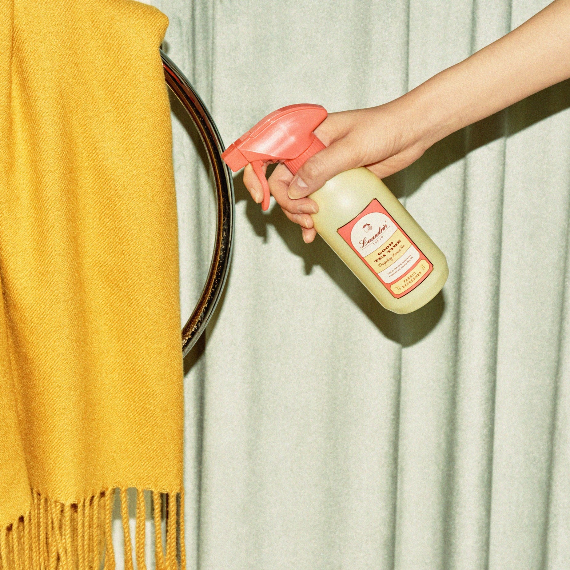 ファブリックミスト ダージリンレモンティーの香り 300mL｜ランドリン