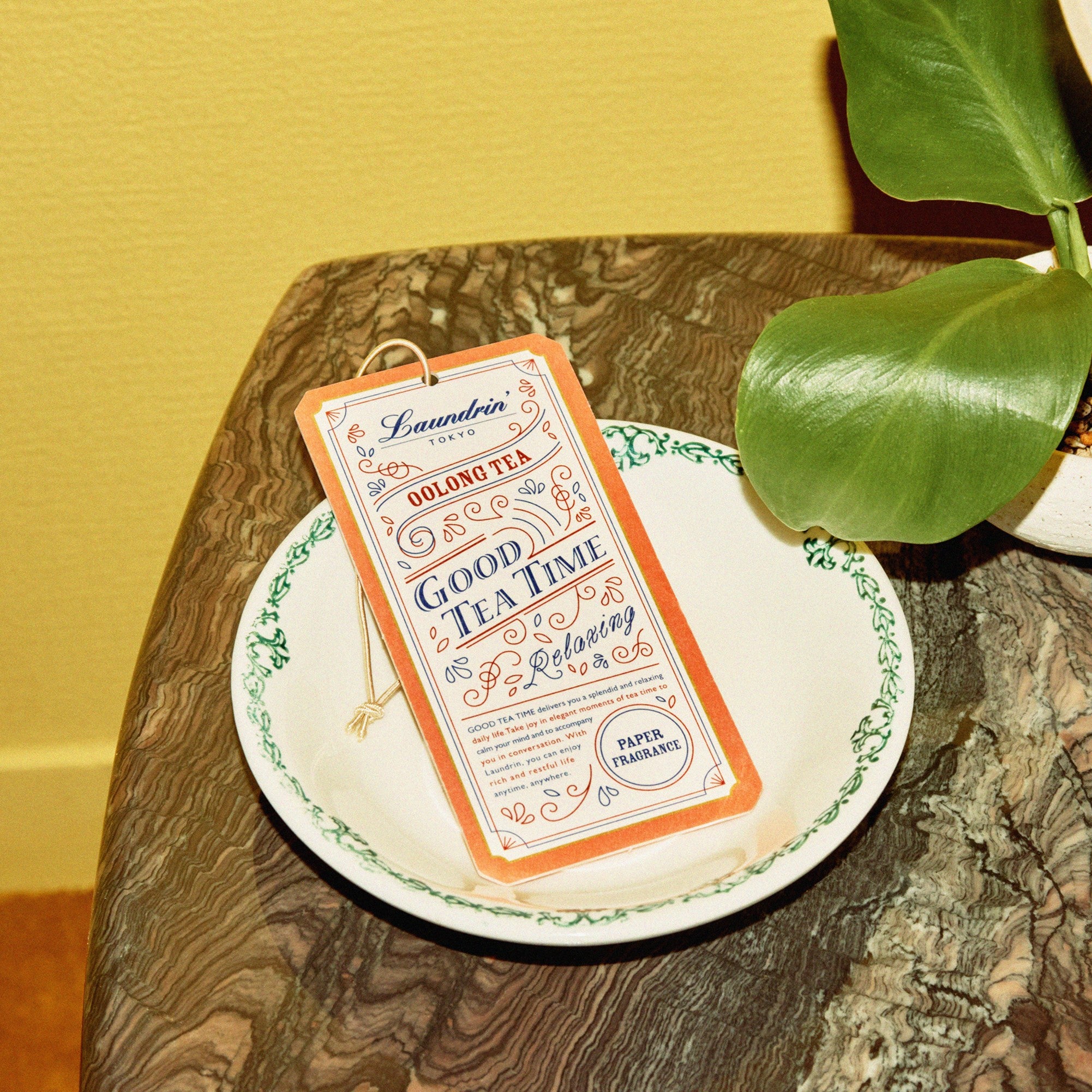 ペーパーフレグランス ウーロンティーの香り 1枚｜ランドリン公式