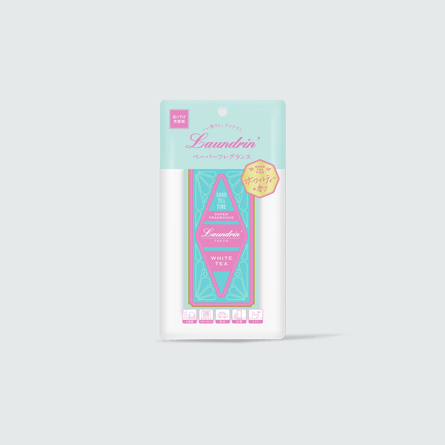 ペーパーフレグランス ホワイトティーの香り 1枚｜ランドリン公式