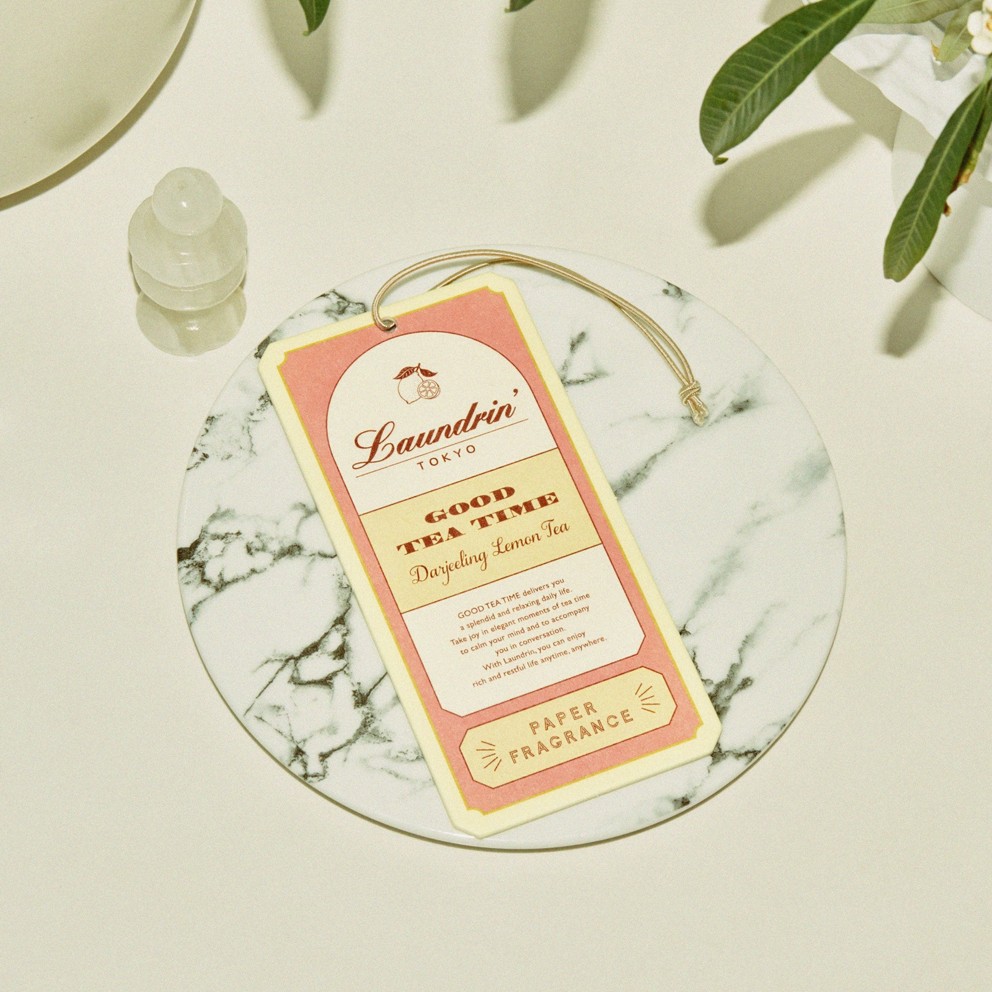 ペーパーフレグランス ダージリンレモンティーの香り 1枚｜ランドリン