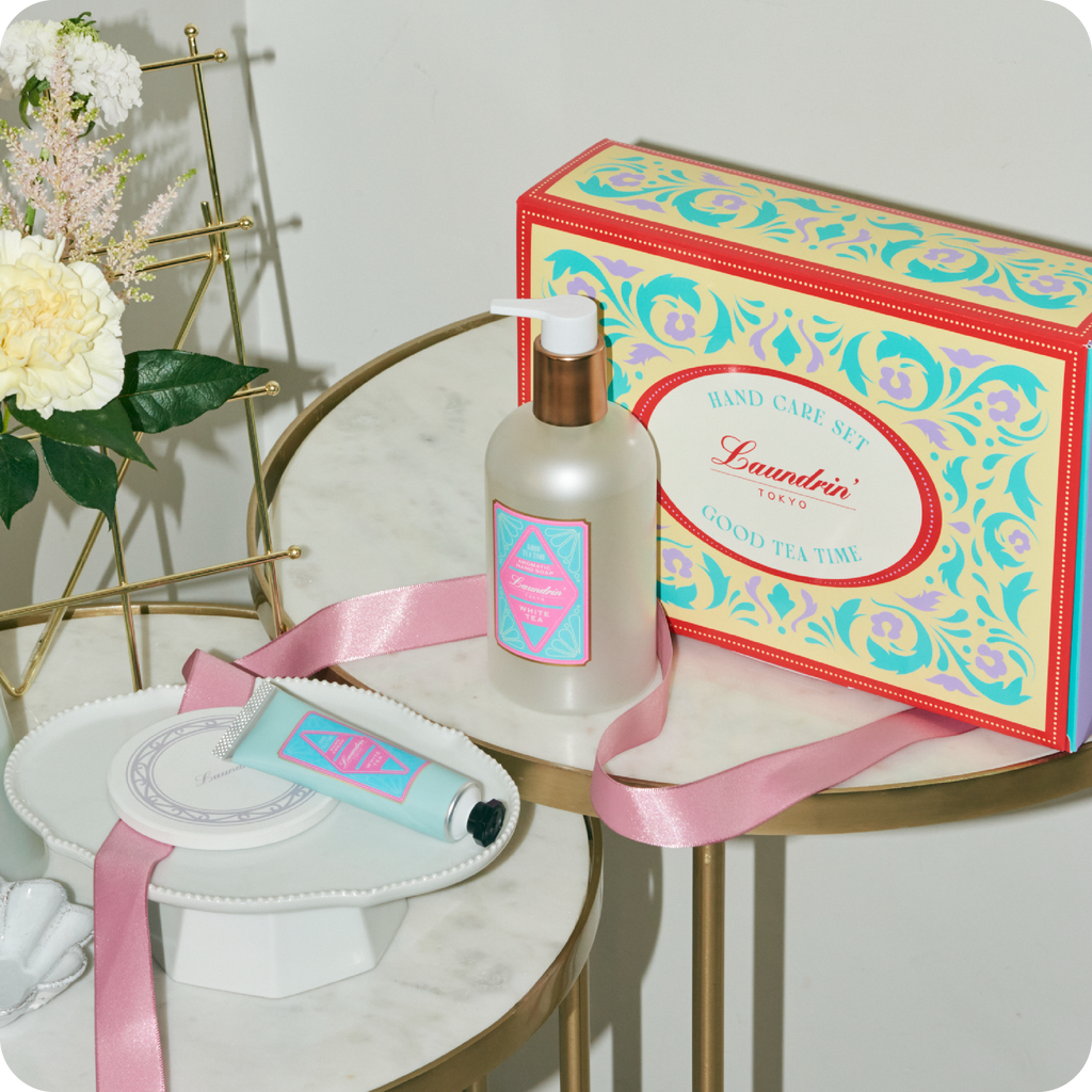 ランドリンTEA ハンドケアセット ホワイトティーの香り – Laundrin