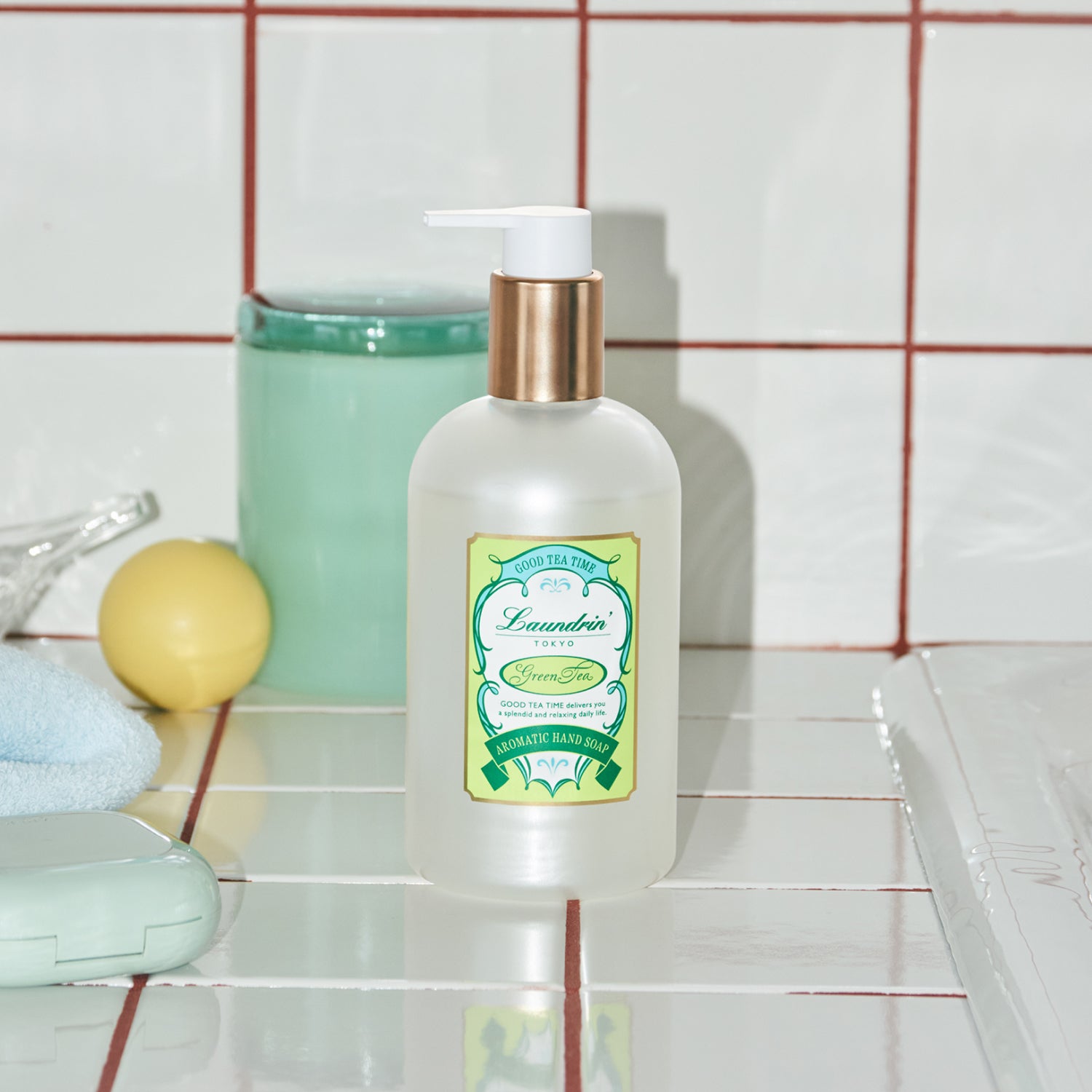 アロマティックハンドソープ グリーンティーの香り 320mL – Laundrin